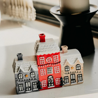 Fleur Rookhuis Decoratie – Sfeervol Kerstdorp met Rookeffect