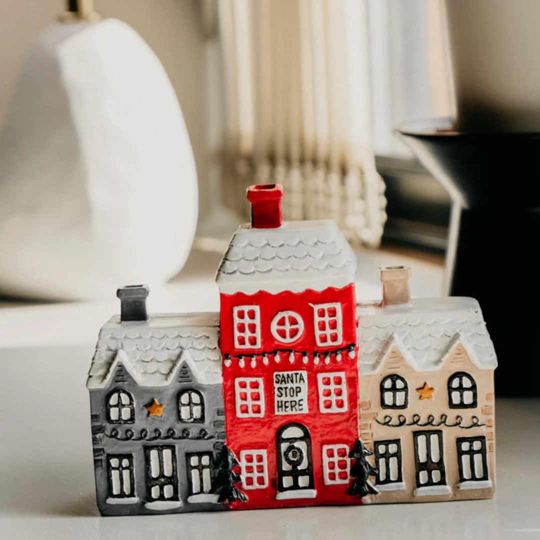 Fleur Rookhuis Decoratie – Sfeervol Kerstdorp met Rookeffect