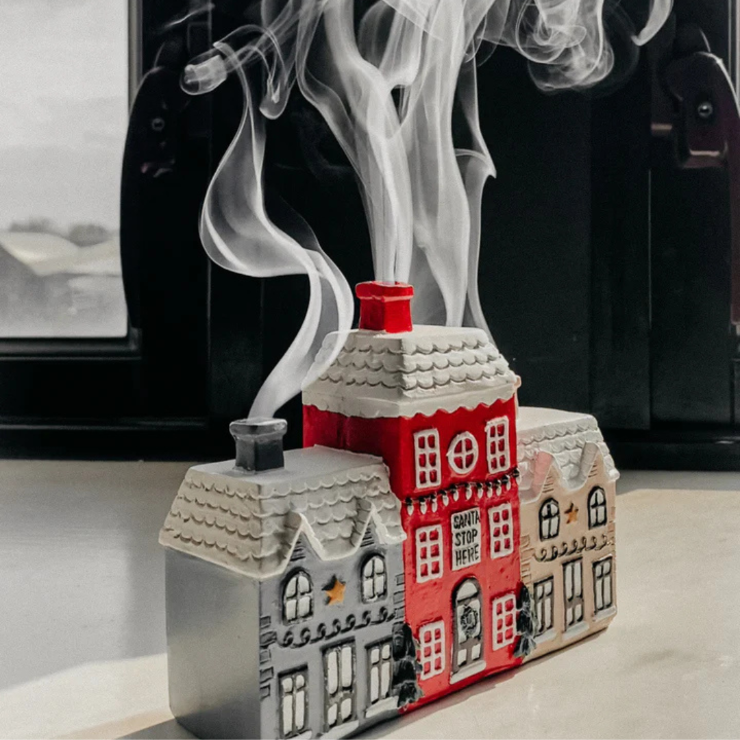 Fleur Rookhuis Decoratie – Sfeervol Kerstdorp met Rookeffect