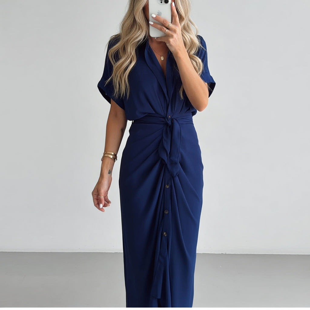 Elivéra Klassieke Dames Jurk met Elegante Pasvorm