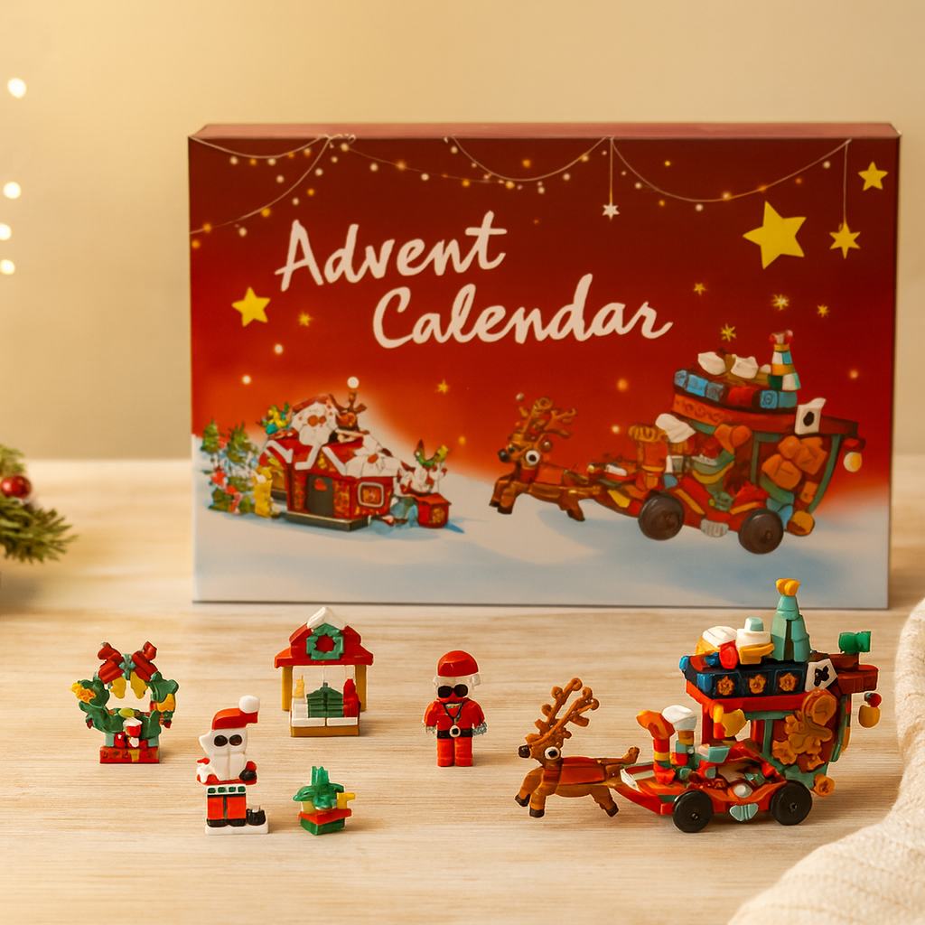 Kerst adventskalender Kerstpret met 24 creatieve dagverrassingen