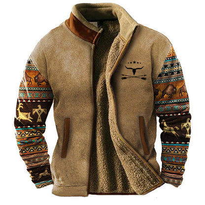 Bram Heren Fleecejack met Hoge Kraag – Warm en Comfortabel