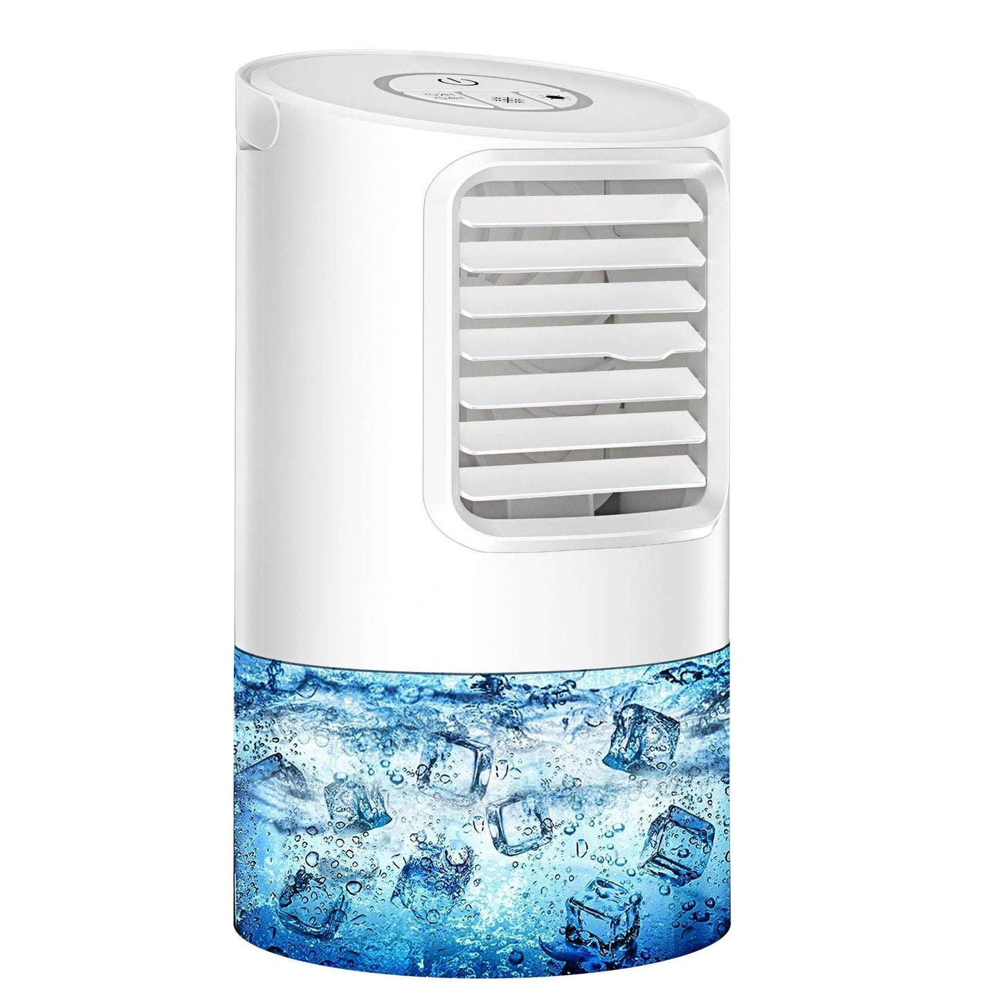KoelBreeze Mini Luchtkoeler met Watertank USB voor Verkoeling