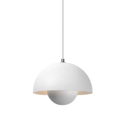 Scandinavische Halve Cirkel Hanglamp – Moderne 1-Licht Plafondlamp