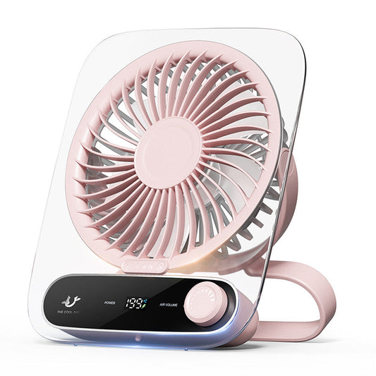 SilentBreeze Draagbare Bureauventilator met Instelbare Snelheden