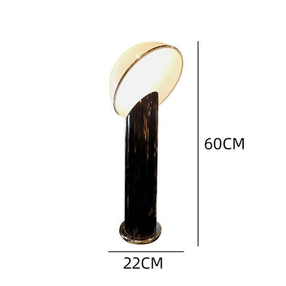 Lunavera halve cirkel vloerlamp – moderne sfeerverlichting van 60 cm