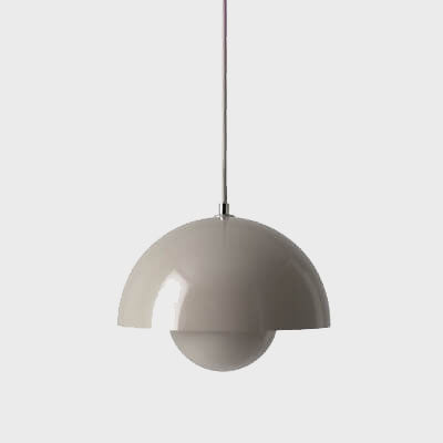 Scandinavische Halve Cirkel Hanglamp – Moderne 1-Licht Plafondlamp