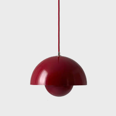 Scandinavische Halve Cirkel Hanglamp – Moderne 1-Licht Plafondlamp