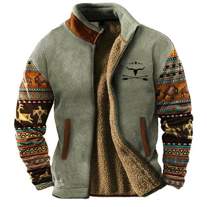 Bram Heren Fleecejack met Hoge Kraag – Warm en Comfortabel