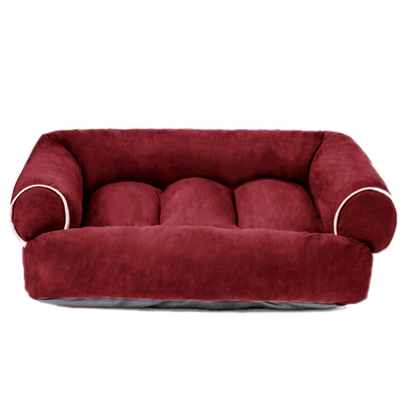 FluweelPoot Orthopedisch Hondenbed met Wasbare Hoes
