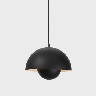 Scandinavische Halve Cirkel Hanglamp – Moderne 1-Licht Plafondlamp