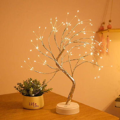 LED Tafellamp met Kleurrijke Boomverlichting