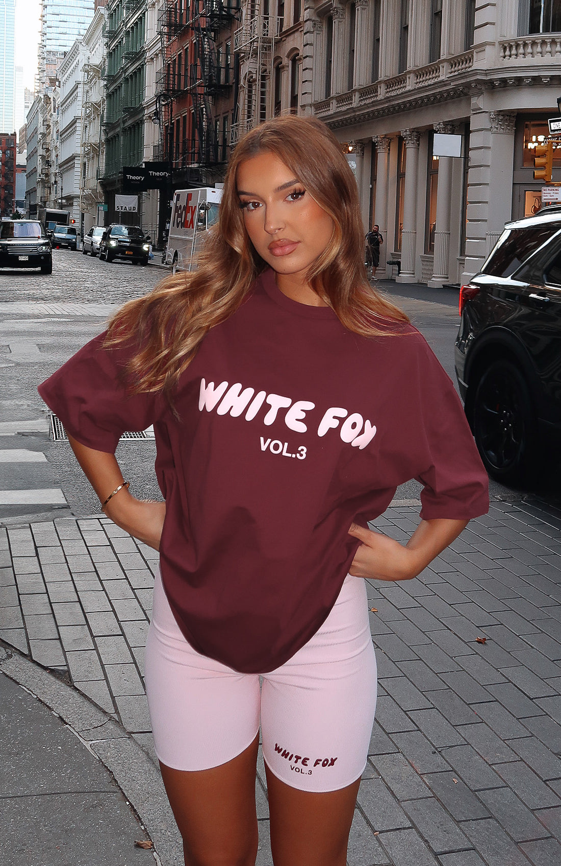 Fluweelrood Oversized Dames T-Shirt – Comfortabele Casual Pasvorm