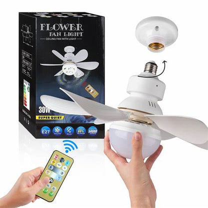 LumaBreeze Plafondventilator met LED Lamp en Afstandsbediening