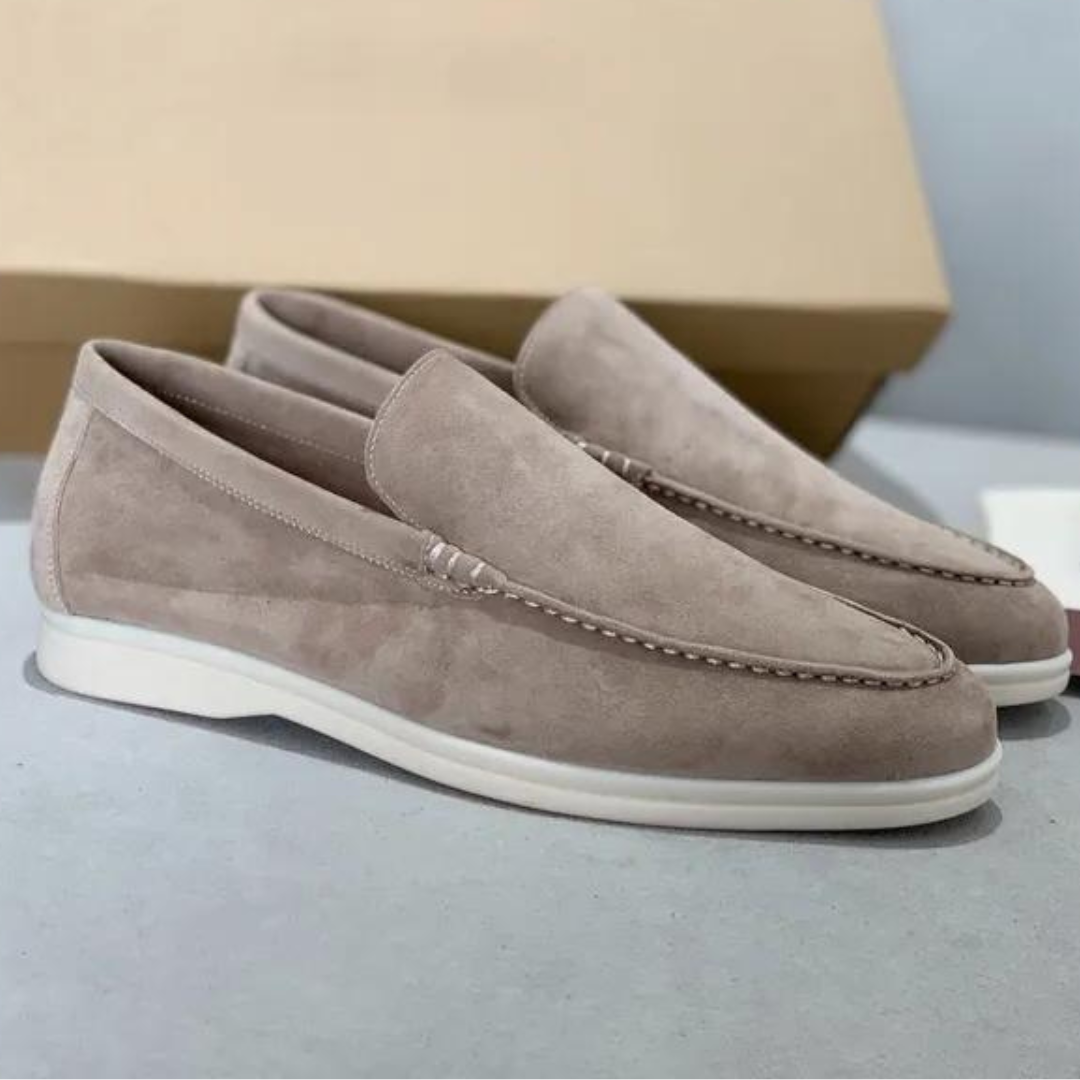 Velaro Luxe Suède Loafers Heren Comfortabele Instappers