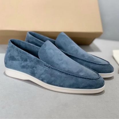 Velaro Luxe Suède Loafers Heren Comfortabele Instappers