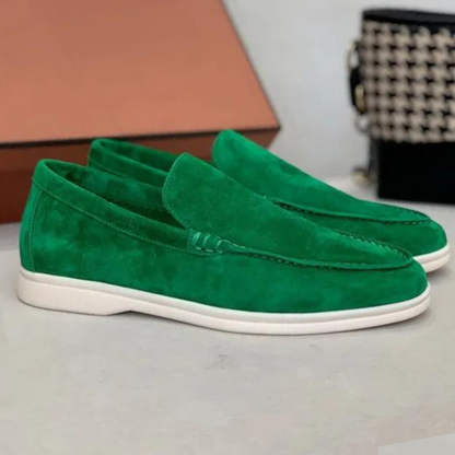 Velaro Luxe Suède Loafers Heren Comfortabele Instappers