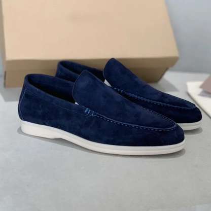 Velaro Luxe Suède Loafers Heren Comfortabele Instappers