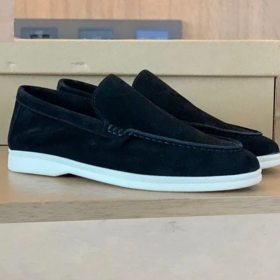 Velaro Luxe Suède Loafers Heren Comfortabele Instappers