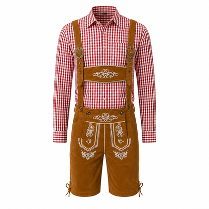 Heren Oktoberfest Overall BeierseFeest – Geborduurde Details