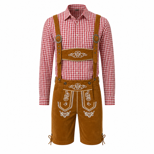 Heren Oktoberfest Overall BeierseFeest – Geborduurde Details