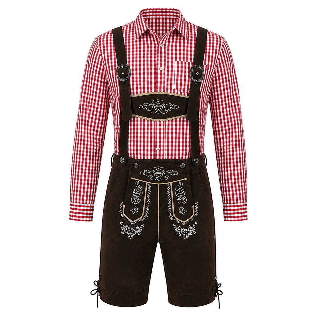 Heren Oktoberfest Overall BeierseFeest – Geborduurde Details