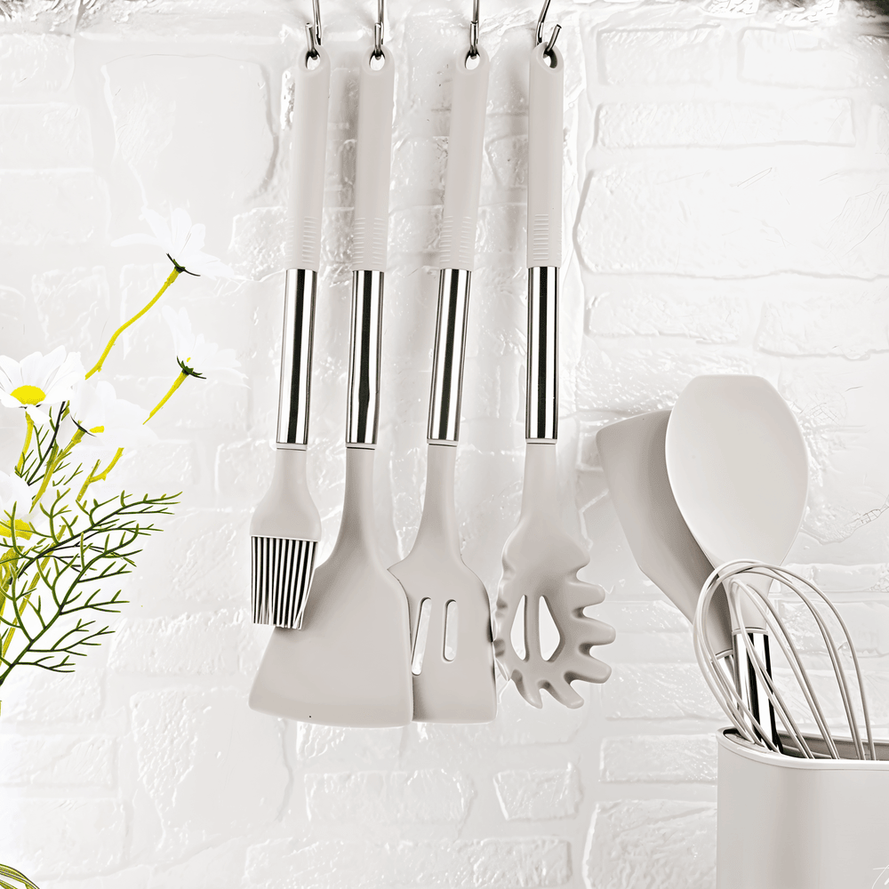 KitchenPro Silikon Keukengerei – Compleet 12-delig set