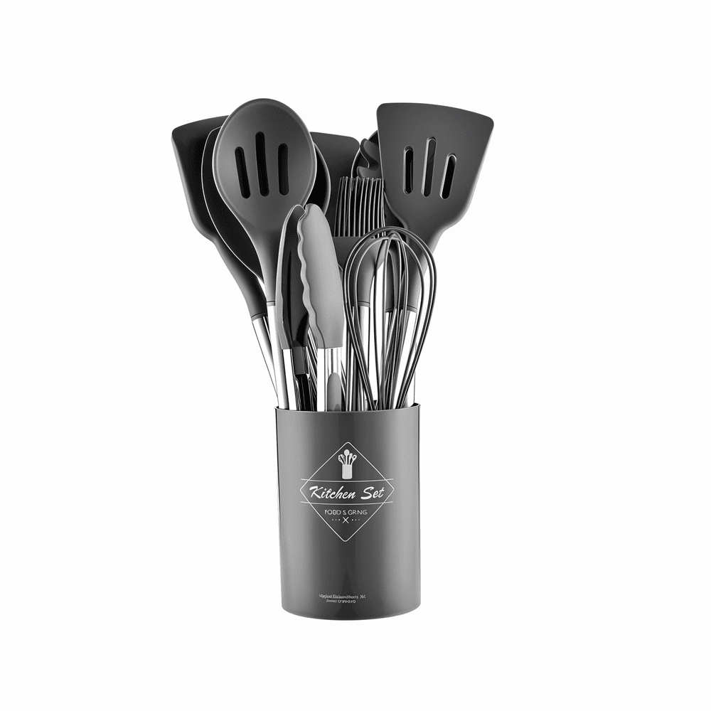 KitchenPro Silikon Keukengerei – Compleet 12-delig set