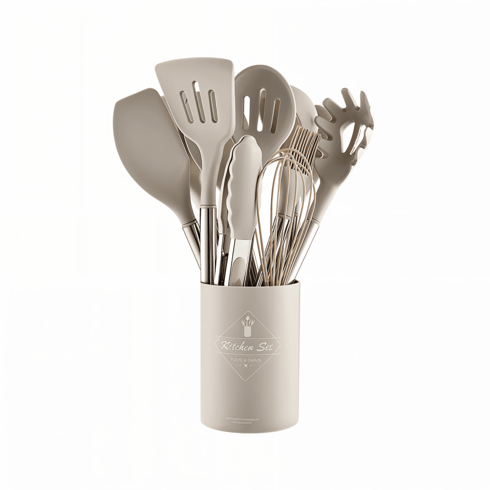 KitchenPro Silikon Keukengerei – Compleet 12-delig set