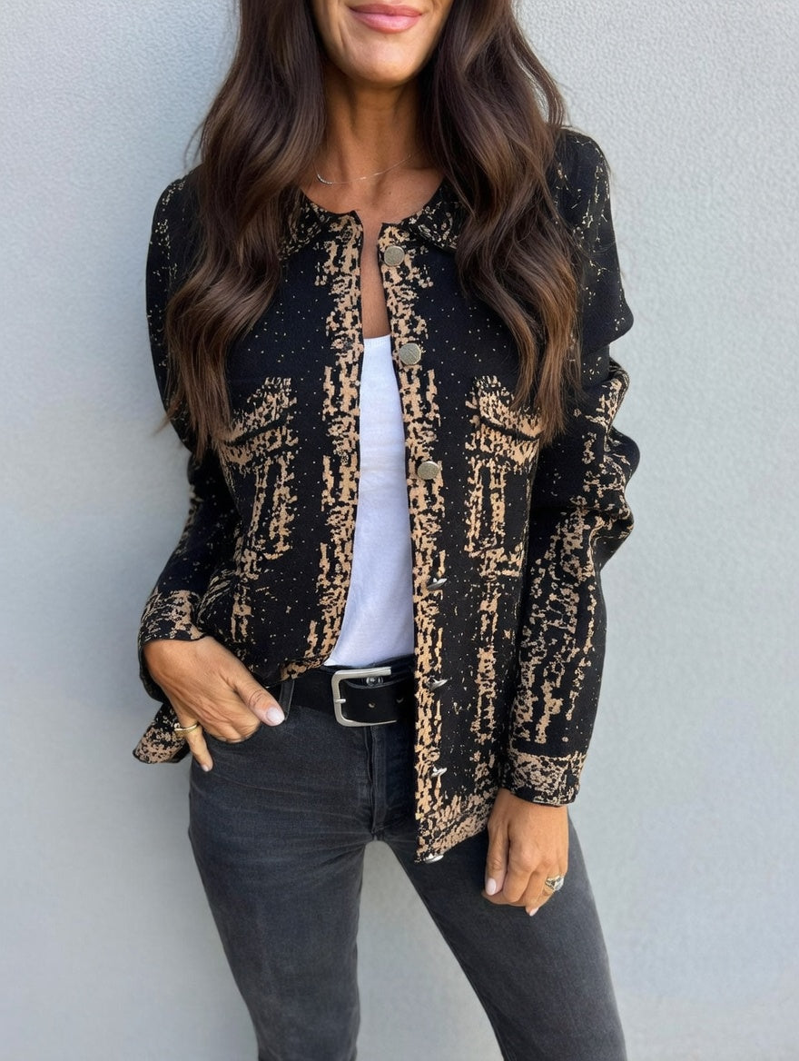Warm Gebreid Damesjasje Herfst Comfortabel Stijlvol