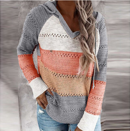 Lentestijl – Casual Dames Sweater met Lange Mouwen