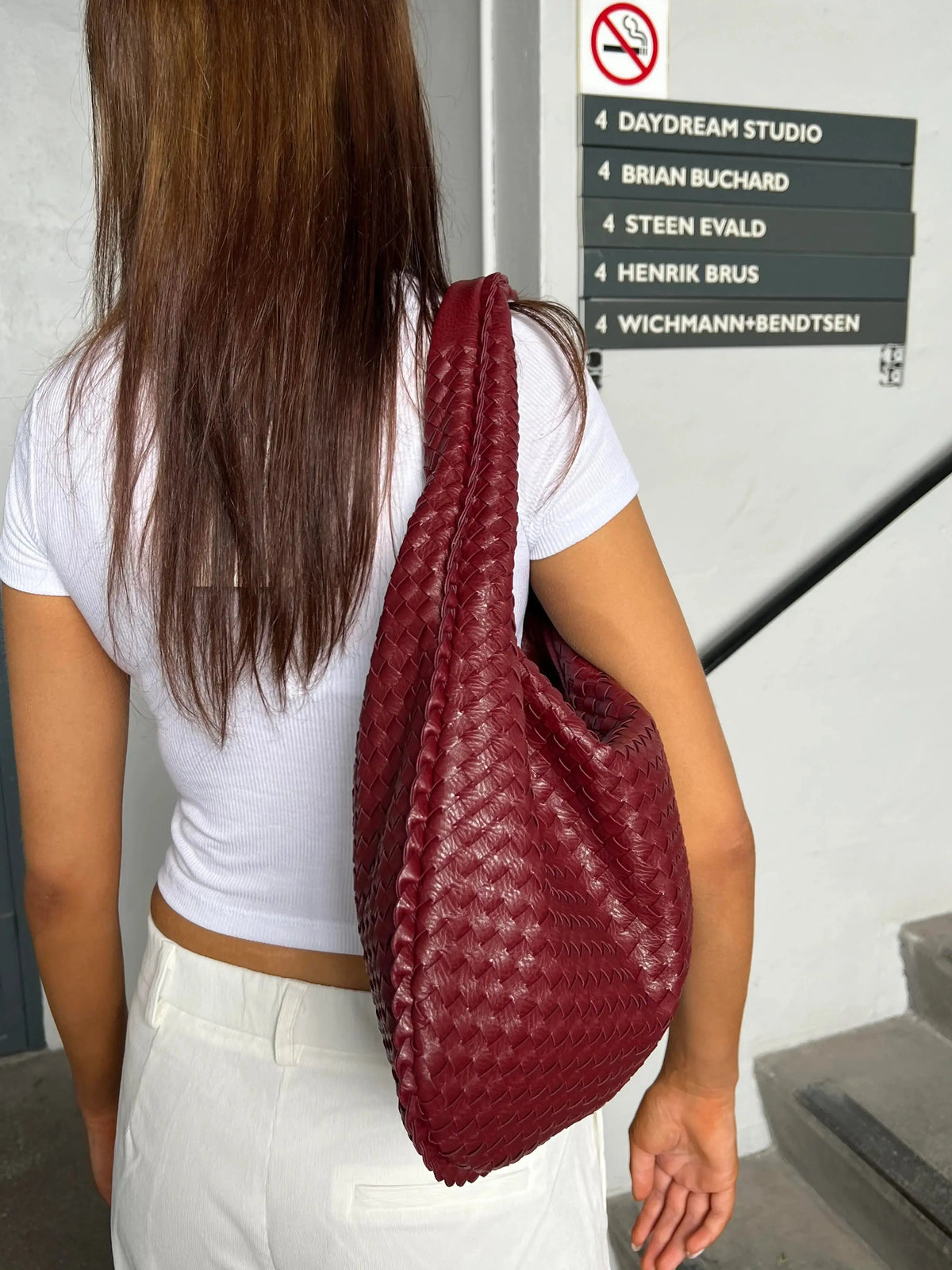 Bordeaux Leren Handtas – Elegante Dames Tas voor Elke Dag