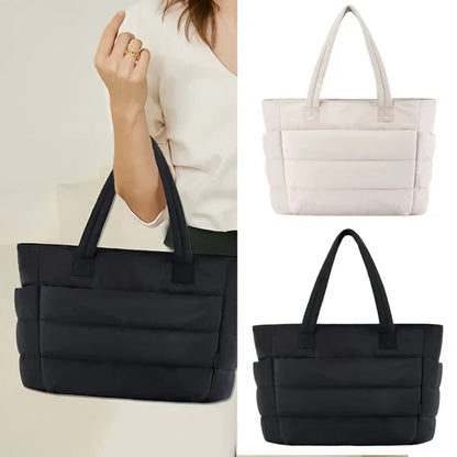 SoftCarry Puffer Draagtas met Ruime Inhoud en Trendy Design