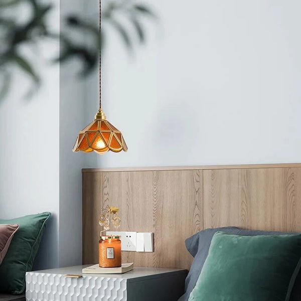 Kleurrijke Vintage Hanglamp – LED Verlichting met E27 Fitting