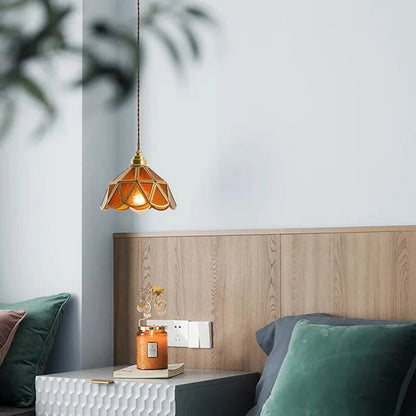 Kleurrijke Vintage Hanglamp – LED Verlichting met E27 Fitting