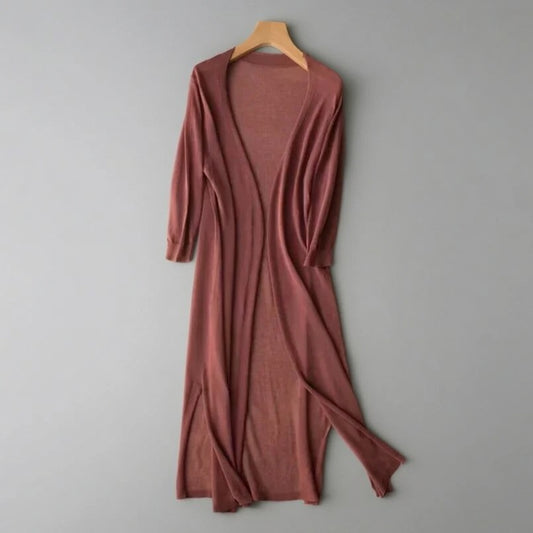 Valnera lang dames vest elegant lichtgewicht comfortabel model