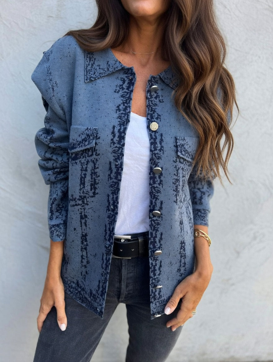 Warm Gebreid Damesjasje Herfst Comfortabel Stijlvol
