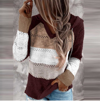 Lentestijl – Casual Dames Sweater met Lange Mouwen