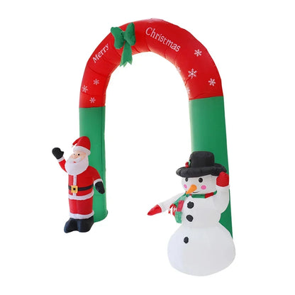 Opblaasfiguur Noël – Decoratieve Kerstversiering voor Binnen en Buiten