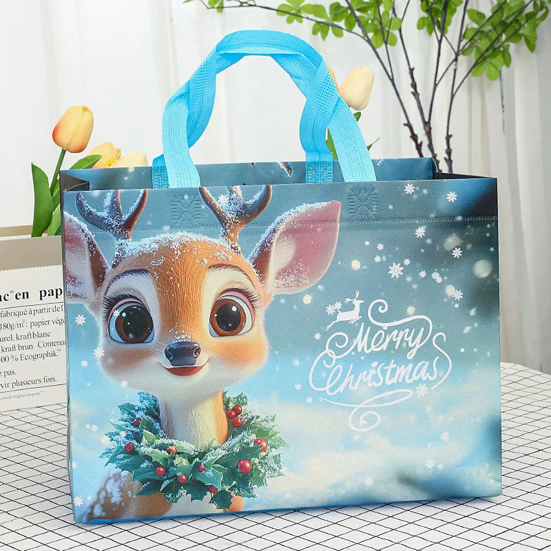 Kerstella – Herbruikbare Kerst Cadeautas 32x17x25 cm