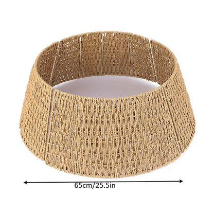 Rotanboom Noëlle – Handgeweven Kerstboomkraag van Rotan van 64 cm
