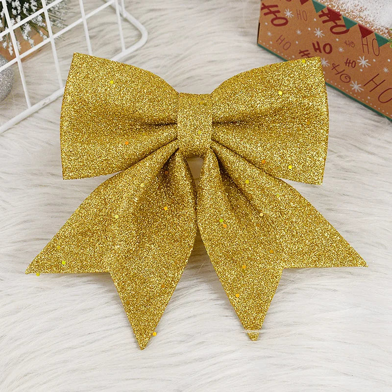 Glittersiera – Kerststrik 21 cm voor Kerstboom en Feestdecoratie