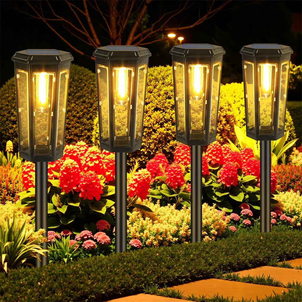 Zonnewegverlichting Waterdichte LED Tuinlampen Buiten