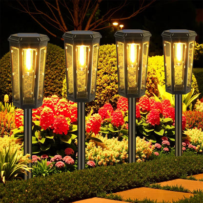 Zonnewegverlichting Waterdichte LED Tuinlampen Buiten