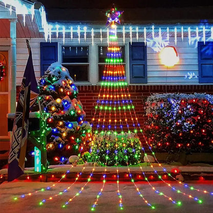 Sterrenval LED Kerstverlichting – 198 LED's, 2,2 Meter