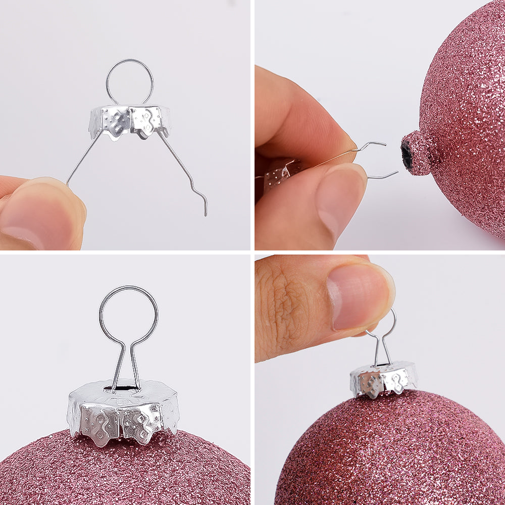 Kerstbal Ophangdoppen – 100 Stuks van 14 mm voor Kerstversiering