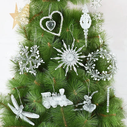 Sneeuwster Decoratieve Kersthanger voor Kerstboom en Feestdagen