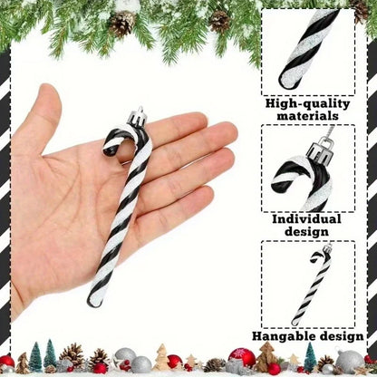 Kerst Zuurstok Hangers – Set Decoratieve Kerstboomornamenten