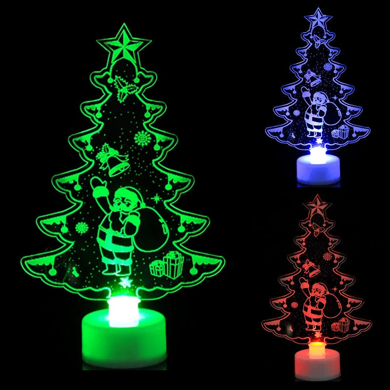 Kleurrijke LED-sneeuwmanlampen voor feestelijke gelegenheden