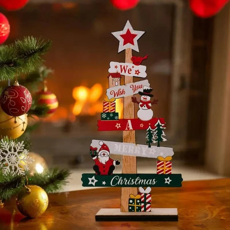 Kerstmanpret – Kerstboomdecoratie met Kerstman en Feestbordje